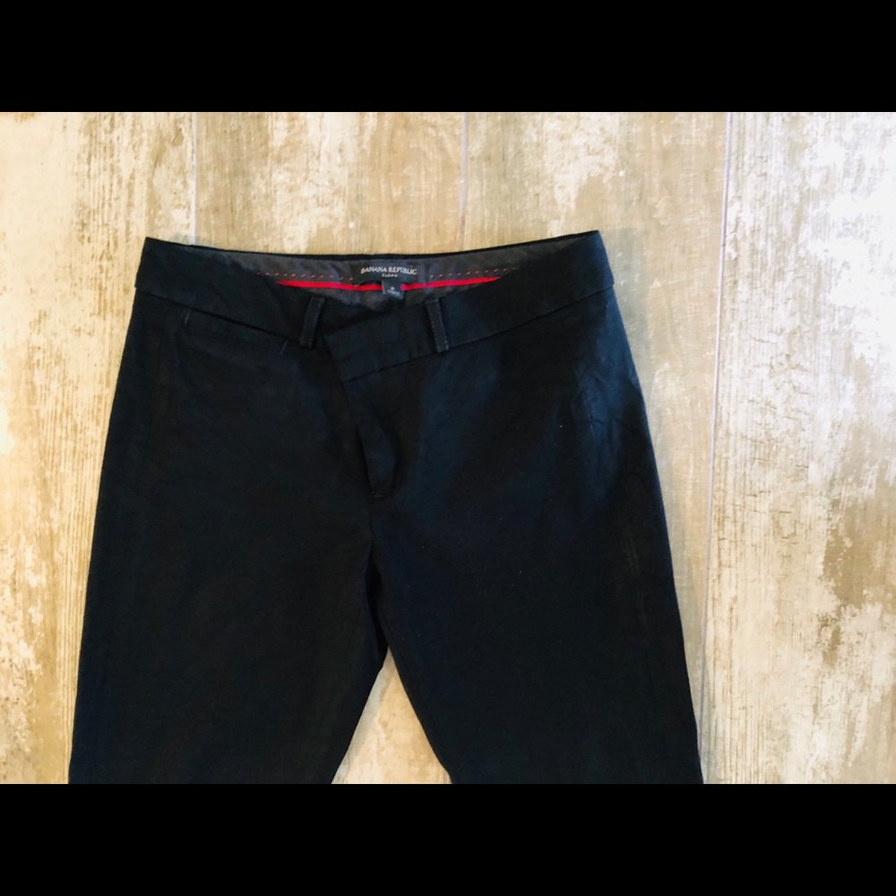 Banana Republic Black Sloan Pant